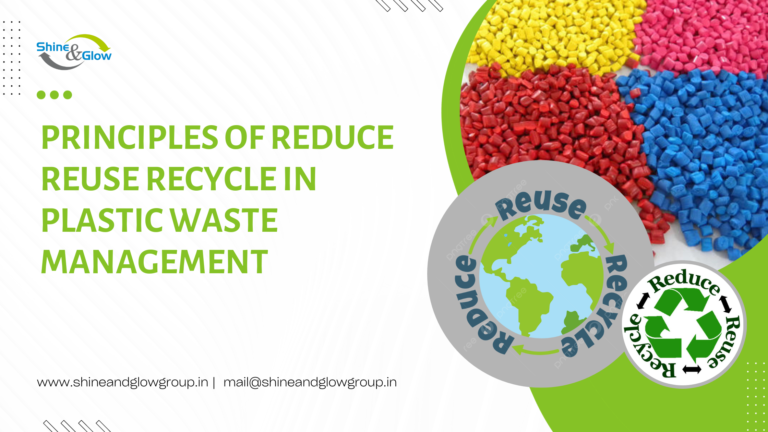 Principles of Reduce Reuse Recycle in plastic waste management